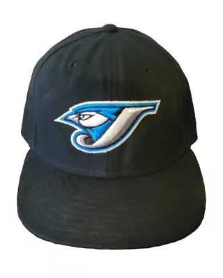 Toronto Blue Jays Vintage New Era 5950 On-field Hat 7 1/2 Black J Logo Halladay  • $14.95