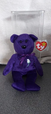 £20 • Buy TY Beanie Babies Princess Bear - Purple