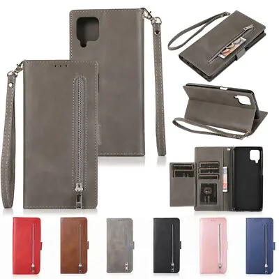 For Huawei P20 P30 Lite P40 Mate 10 20 Pro Zipper Wallet Leather Flip Cover Case • $15.48