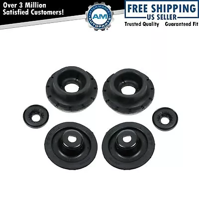 Front Upper Shock Strut Mount Kit Cushion Bering Pair Set Of 2 For VW Golf Jetta • $37.82