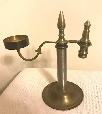 Vintage Brass Candle Stick Votive Holder Candlelabra~ Unique Made In Hong Kong • $28.97