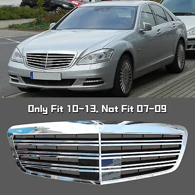 AMG Style Chrome Grille Grill Front Bumper Hood  For Mercedes Benz W221 S-Class • $112.50