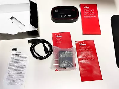 Verizon Wireless Jetpack 4G LTE MiFi 5510L Mobile Hotspot W BOX CORD + MANUAL • $6.99