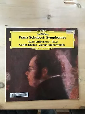 £17.99 • Buy 2531 124 Schubert Symphonies Nos.3 & 8 Vienna Philharmonic Carlos Kleiber UK 12 