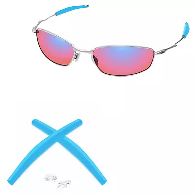 EYAR Earsocks+Nose Pads Rubber Kit Replacement For-Oakley Whisker Sunglasses • $13.98