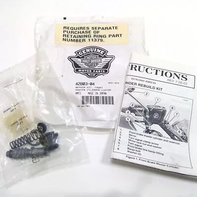 NOS Genuine Harley 2004-2006 Sportster Front Master Cylinder Repair Kit 42803-04 • $31.50