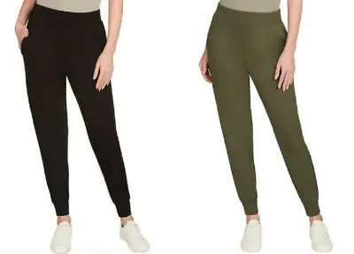 Matty M Womens Stretch Essential Jogger Pants Pockets Pull On Colors & Sizes!  • $17.24