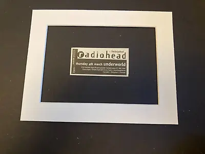 RADIOHEAD Underworld Camden London 1993 - Mounted Original Advert • £8.99