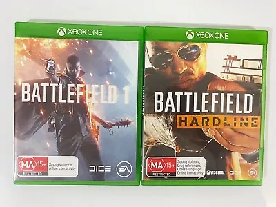 Xbox One - Battlefield Game Bundle - 2 X Games - Rated MA15+ - Like New • $19