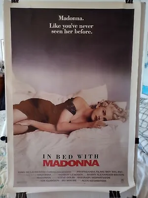 MADONNA In Bed With Madonna Poster 1991 • $25