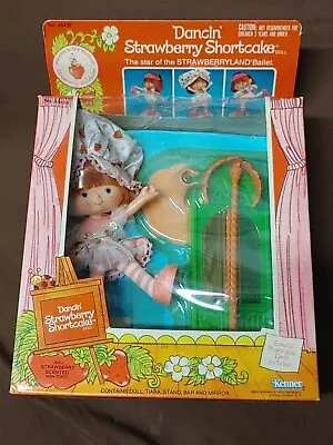 Vintage Dancing Dancin' Strawberry Shortcake Ballerina Doll In Box • $74.98