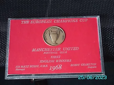 Manchester United - 1968 - European Cup Winners - Bronze Medal • £110