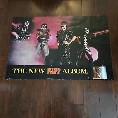KISS Music From The Elder Rare Promo Poster Polygram Records Eric Carr Ace 1981 • $499