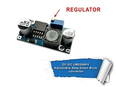 £3.95 • Buy LM2596HV Voltage Regulator Step-down Buck Converter Module 4.5-50V In 3-35V Out