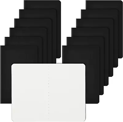 12 Pack A6 Pocket Notebooks 3.5 X 5.5 Inches Small  Notepads 30 Sheets 60 Pages • $14.72