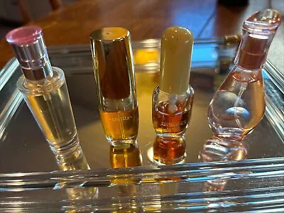Vintage  Perfume Bottles Lot Of 4 Various Brands • $9.99