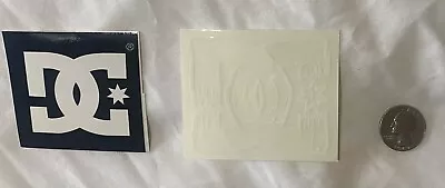 2 Vintage NOS DC Skateboard Stickers! Rare! Authentic! • $5