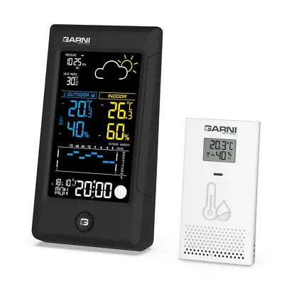 GARNI 615B Colour Precise Weather Station With Forecast • £100.99