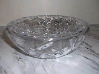 Royal Brierley Cut Glass Double Walled Hollow Inside Bowl 17.5cm In Die As734 • £15