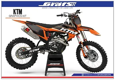 KTM Complete Graphics Kit SX SXF EXC EXCF - F 50 65 85 125 200 250 300 350 450 • $159