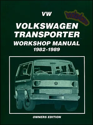Vanagon Shop Manual Service Repair Book Vw Westfalia Camper Transporter Haynes • $45.95