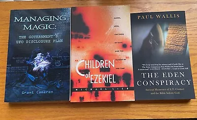 Lot Of 3 UFO Softcover Books • $14