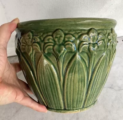 Antique McCoy Pottery Amaryllis Jardiniere Planter • $195