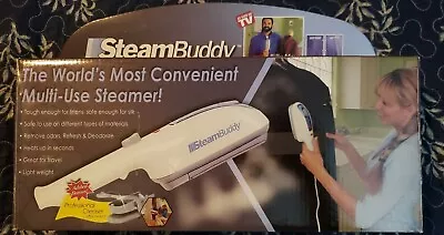 Steambuddy Multi-use Handheld Clothes Garment Steamer With Creaser Home/travel  • $17.99