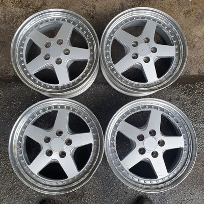 $1142.99 • Buy JDM Super Star CW33 15  5spoke Wheels 100X5 Rims Cw-33 MORE