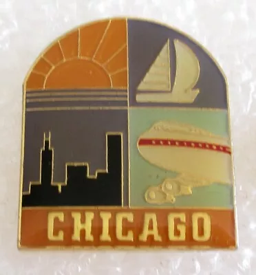 City Of Chicago Illinois Tourist Travel Souvenir Collector Pin • $14.99