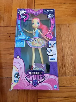 2015 My Little Pony Equestria Girls Friendship Games Fluttershy Doll NIB • $73.02