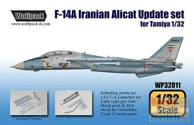 WPD32011 1:32 Wolfpack F-14A Iranian Alicat Update Set (TAM Kit) #32011 • $67.14