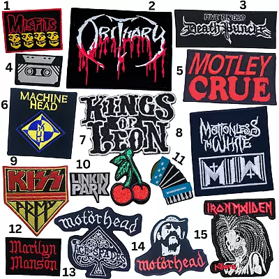 £1.98 • Buy Live Music Broadway Theatre Cassette Accordion Set Iron/Sew On Embroidered Patch