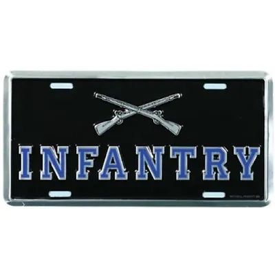 Army Infantry Crossed Rifles Military  Car Tag  License Plate Made In Usa • $29.99