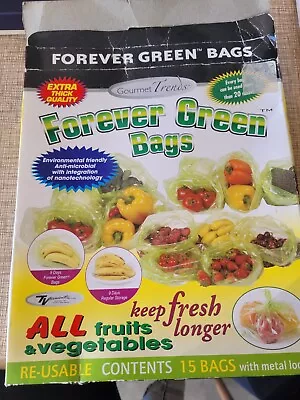 Gourmet Trends Forever Bags For Fruits & Vegetables Reusable • $10