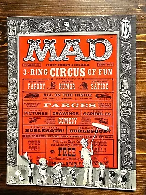 Mad Magazine #29 - EC Comics - 1956 - Wally Wood Cover • $275