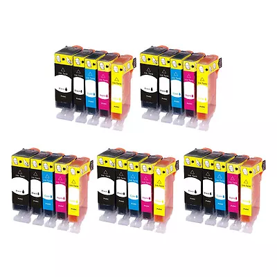 £18.90 • Buy 5 SET Premium  CHIPPED Ink Cartridge Replace For Canon Pixma Printer