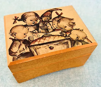 Hummel Vintage Wooden Music Box  Lara's Theme ~ Somewhere My Love ~ Dr. Zhivago • $7.98