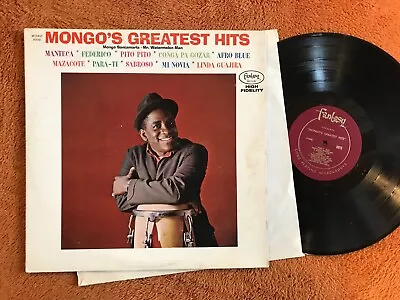 Mongo’s Greatest Hits Lp Mono 3373 1966 Fantasy Afro Cuban Mongo Santamaria Jazz • $39