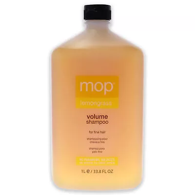 Lemongrass Volume Shampoo By MOP For Unisex - 33.8 Oz Shampoo • $35.33