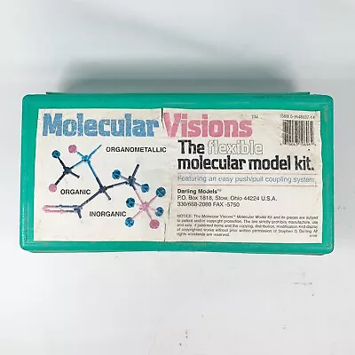 Molecular Visions The Flexible Molecular Model Kit Darling Models Homeschool • $22.45