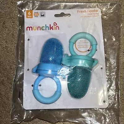 Munchkin Fresh Food Feeder 2 Count Blue/Mint • $9.99