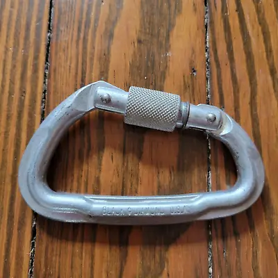 Vintage Chouinard Black Diamond Screw Gate Carabiner • $20