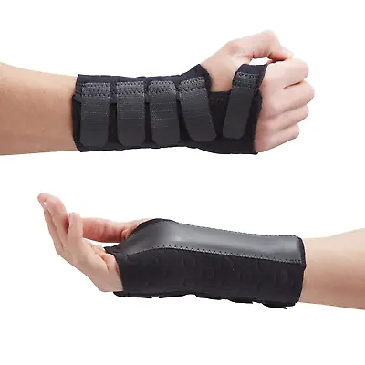 Stomatex Wrist Support Splint Brace For Sprain Injury Pain Fracture Left Right • £9.99