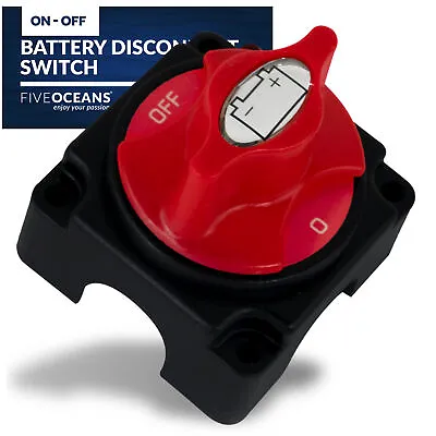 Battery Disconnect Switch Marine Battery Switch On-Off With Knob 12-24 Volts • $12.40