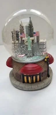 New York City Revolving Musical Snow Globe Macys Herald Square Statue Of Liberty • $40