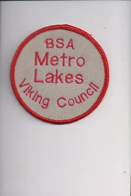 Viking Council Metro Lakes Patch • $2.40