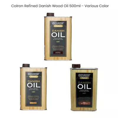 £12.99 • Buy Colron Refined Danish Wood Oil 500ml - Various Color