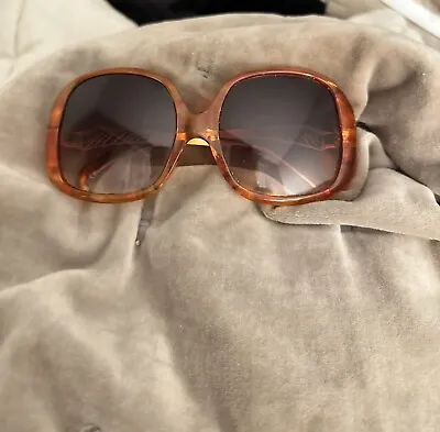 Wild Fox Orange Retro Sunglasses With Case • $10