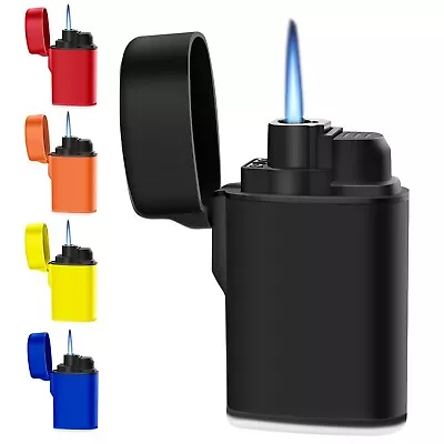 Mini Cigar Lighter Jet Torch Windproof Refillable Butane Gas Portable Outdoor  • $14.80